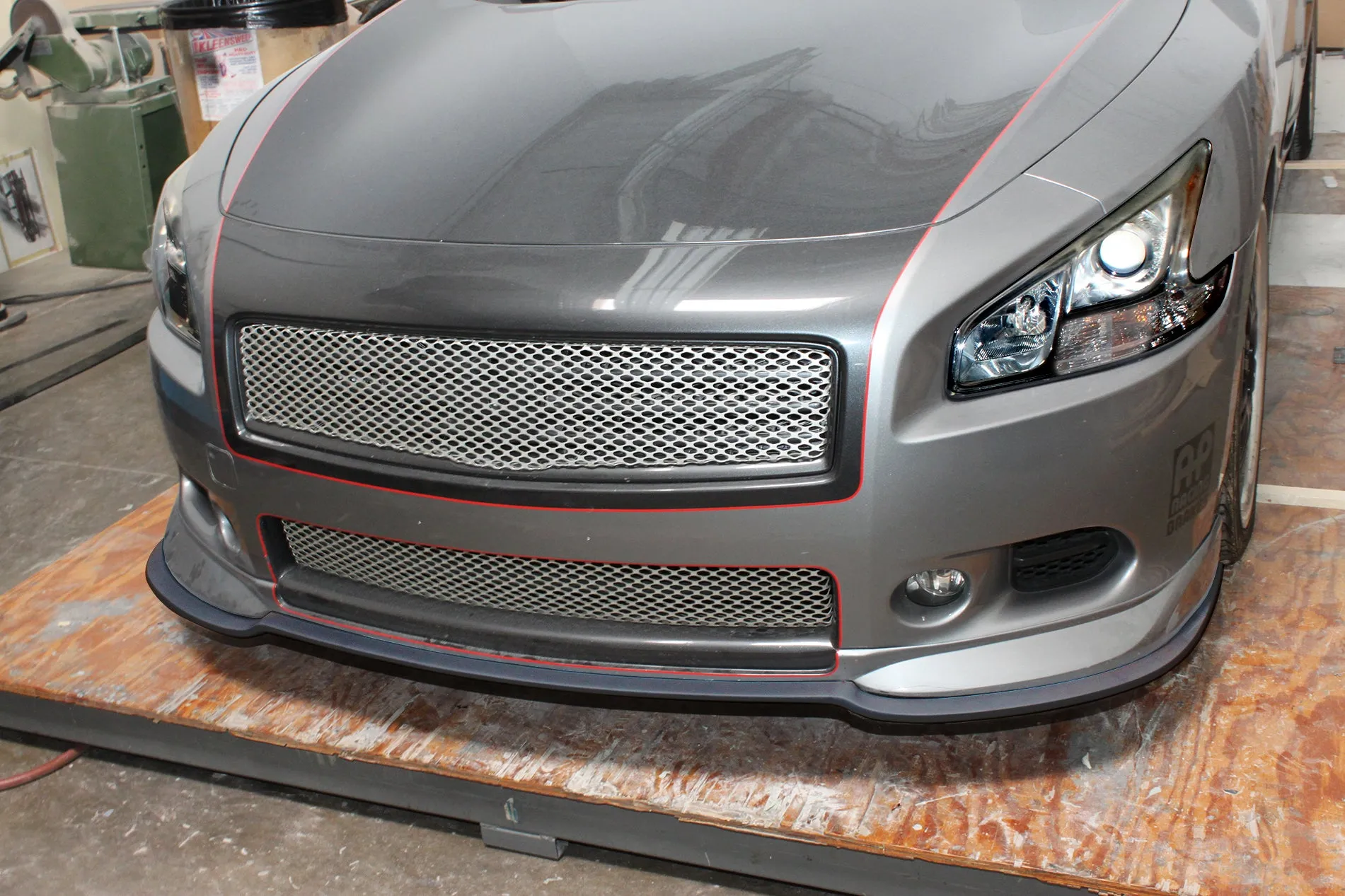 2009-2015 Nissan Maxima Front Splitter - KB12742S