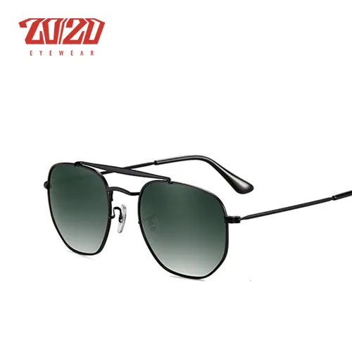 20/20 Polarized Metal Frame Driving Sunglasses For Men & Women 17069