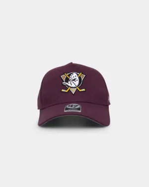 47 Brand Anaheim Ducks MVP DT Snapback Plum