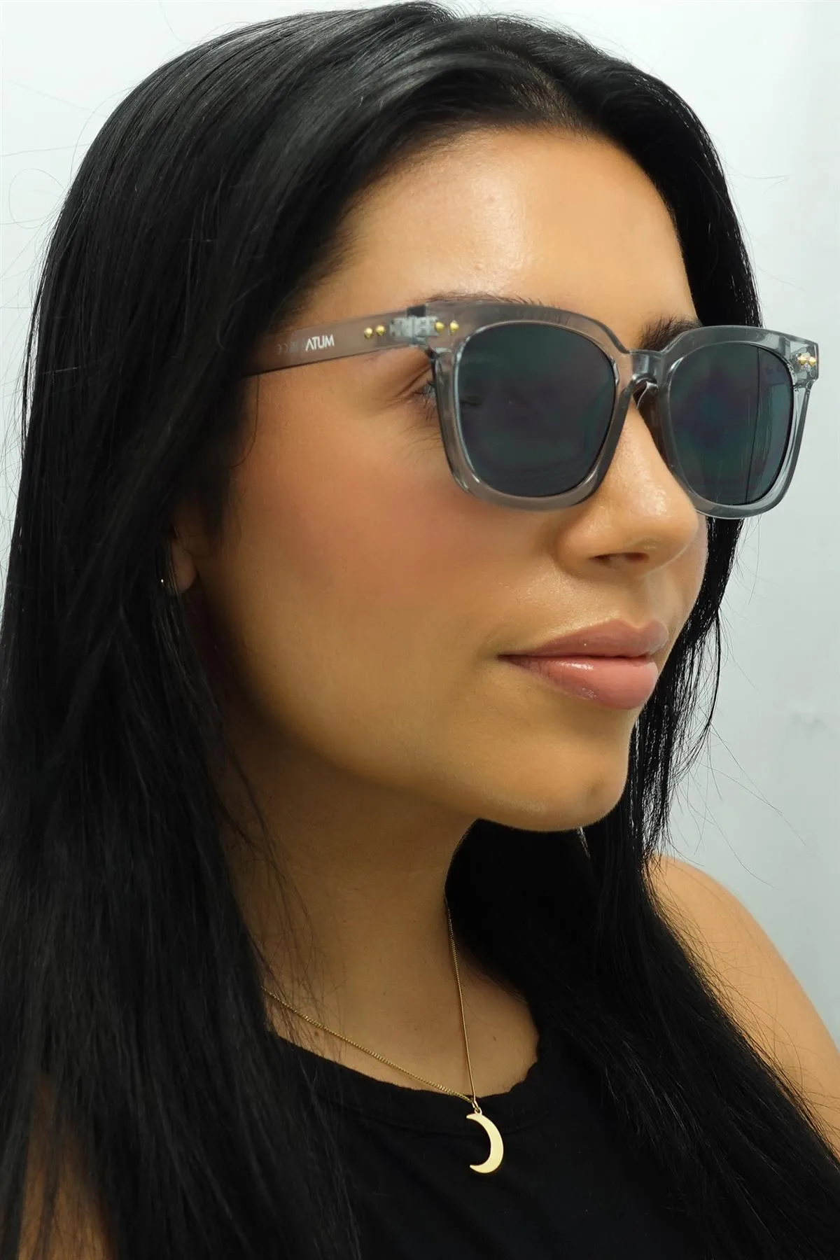 Atum Sunglasses Meraki C2 Shiny Transparent Grey Smoke Grey