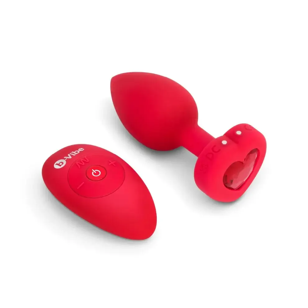 b-Vibe Vibrating Heart Plug