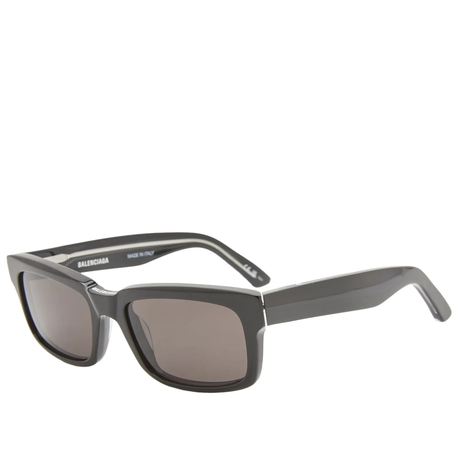 Balenciaga Bb0345S Sunglasses, Black & Gray