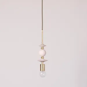 Beaded Pendant Lamp : Saucers