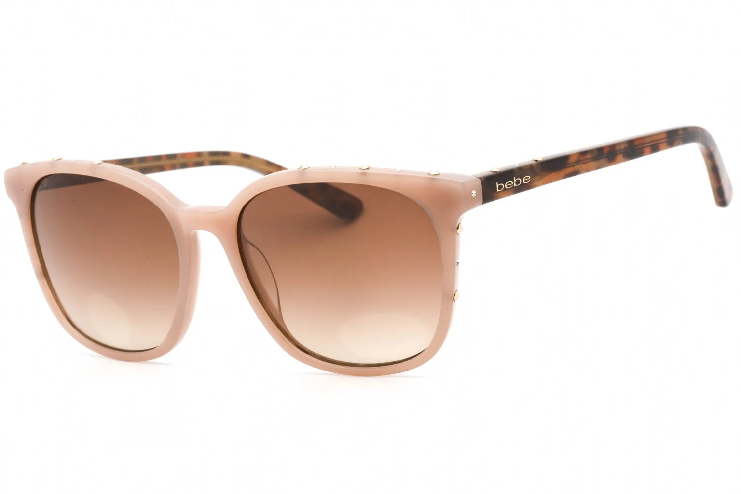 Bebe BB7218 Sunglasses TAUPE / Brown Gradient Women's