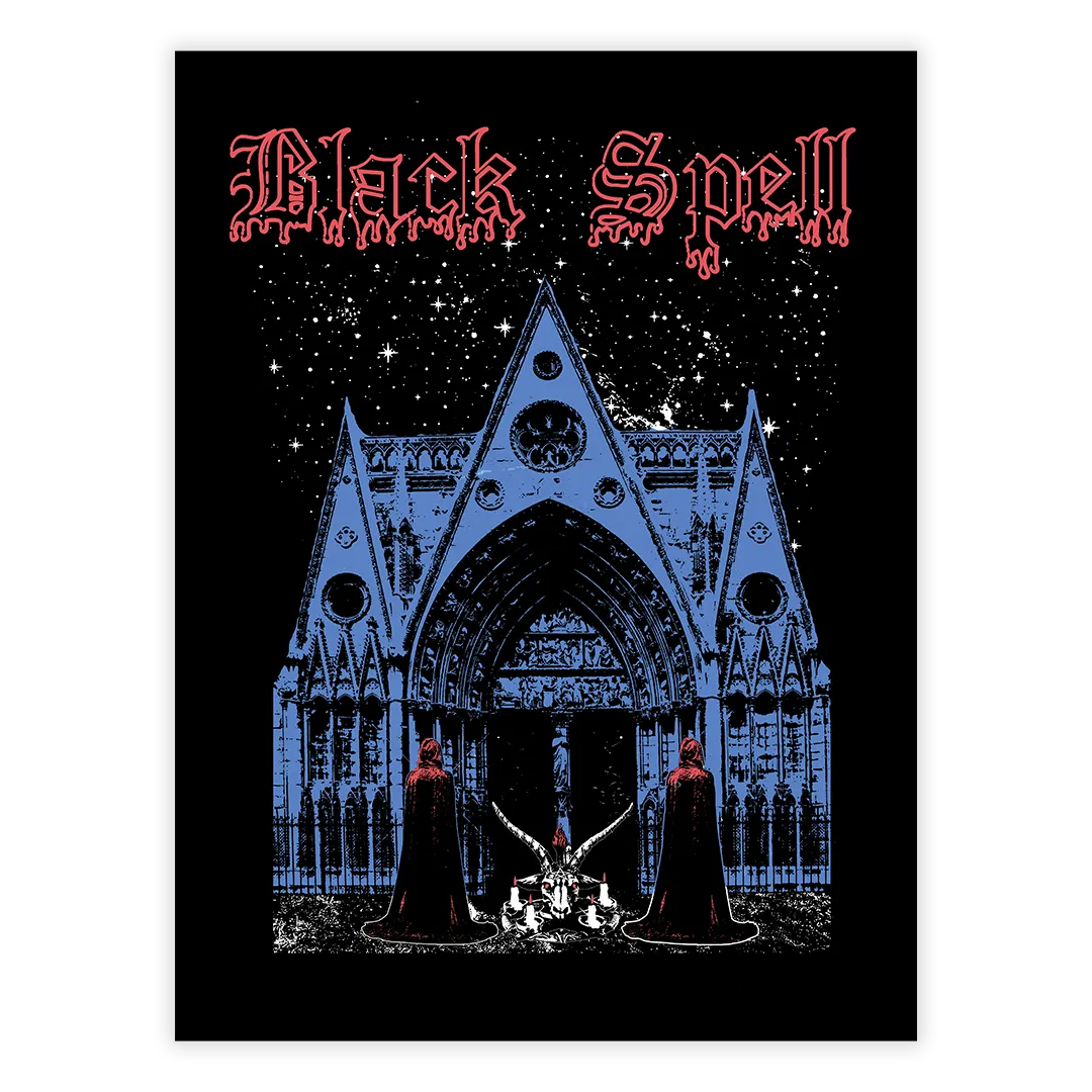 Black Spell - Black Spell Art Print (Unframed)