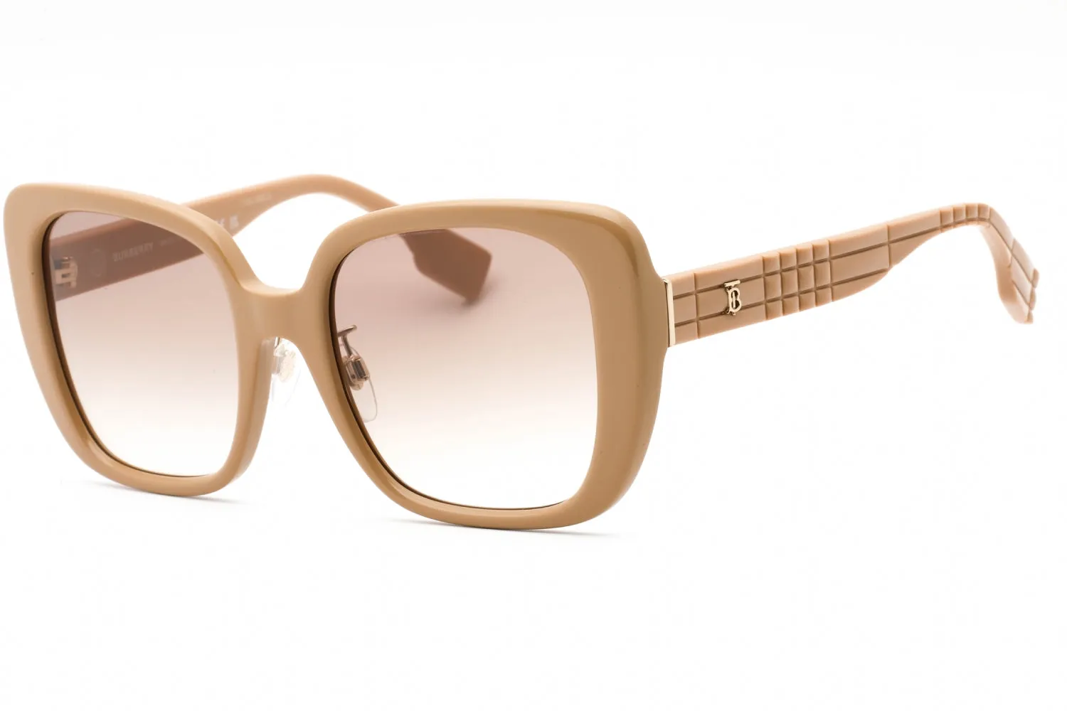 Burberry 0BE4371F Sunglasses Beige/Brown Gradient Women's