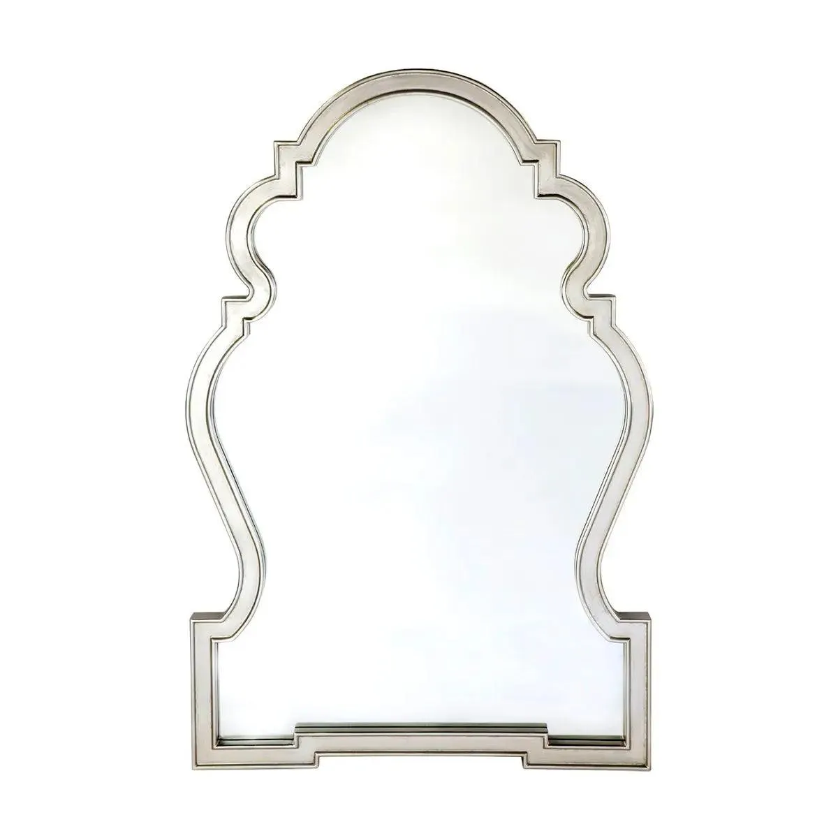 Cafe Lighting & Living Paloma Wall Mirror - Antique Silver