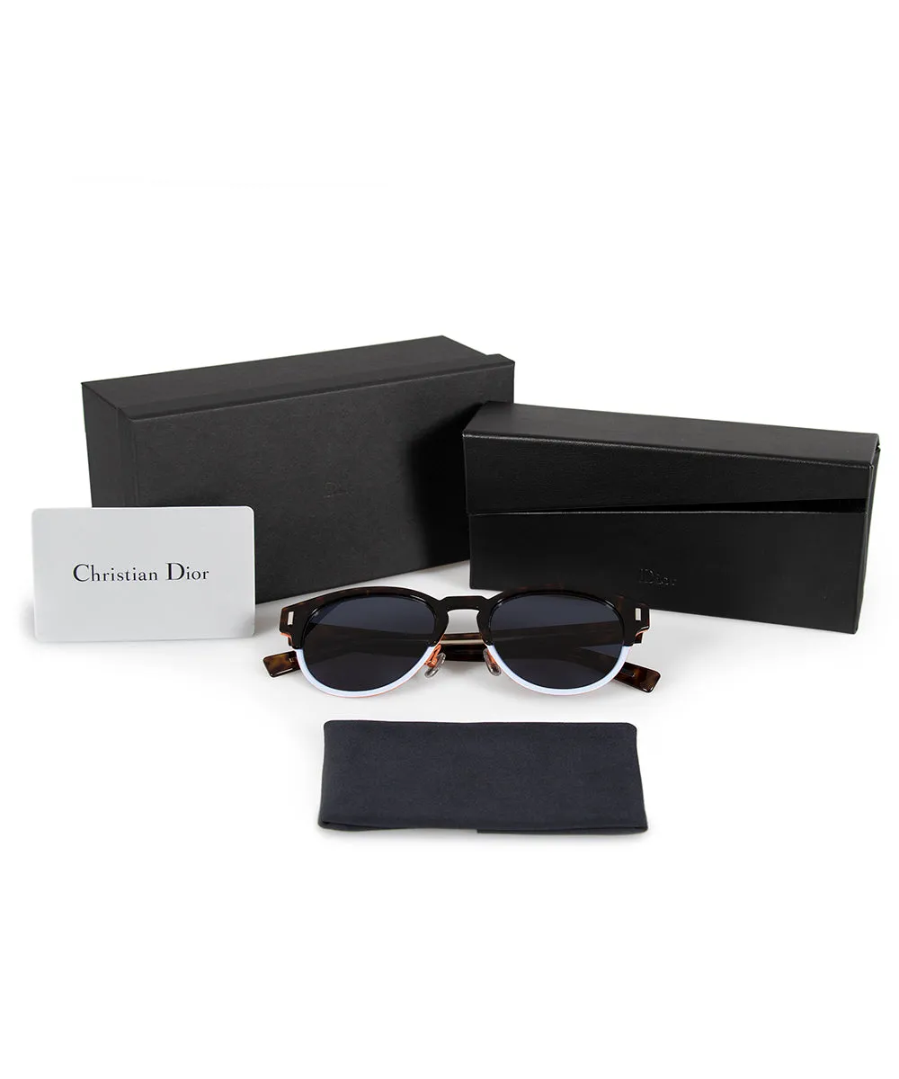 Christian Dior Black Tie TGNKU 52 Round Sunglasses