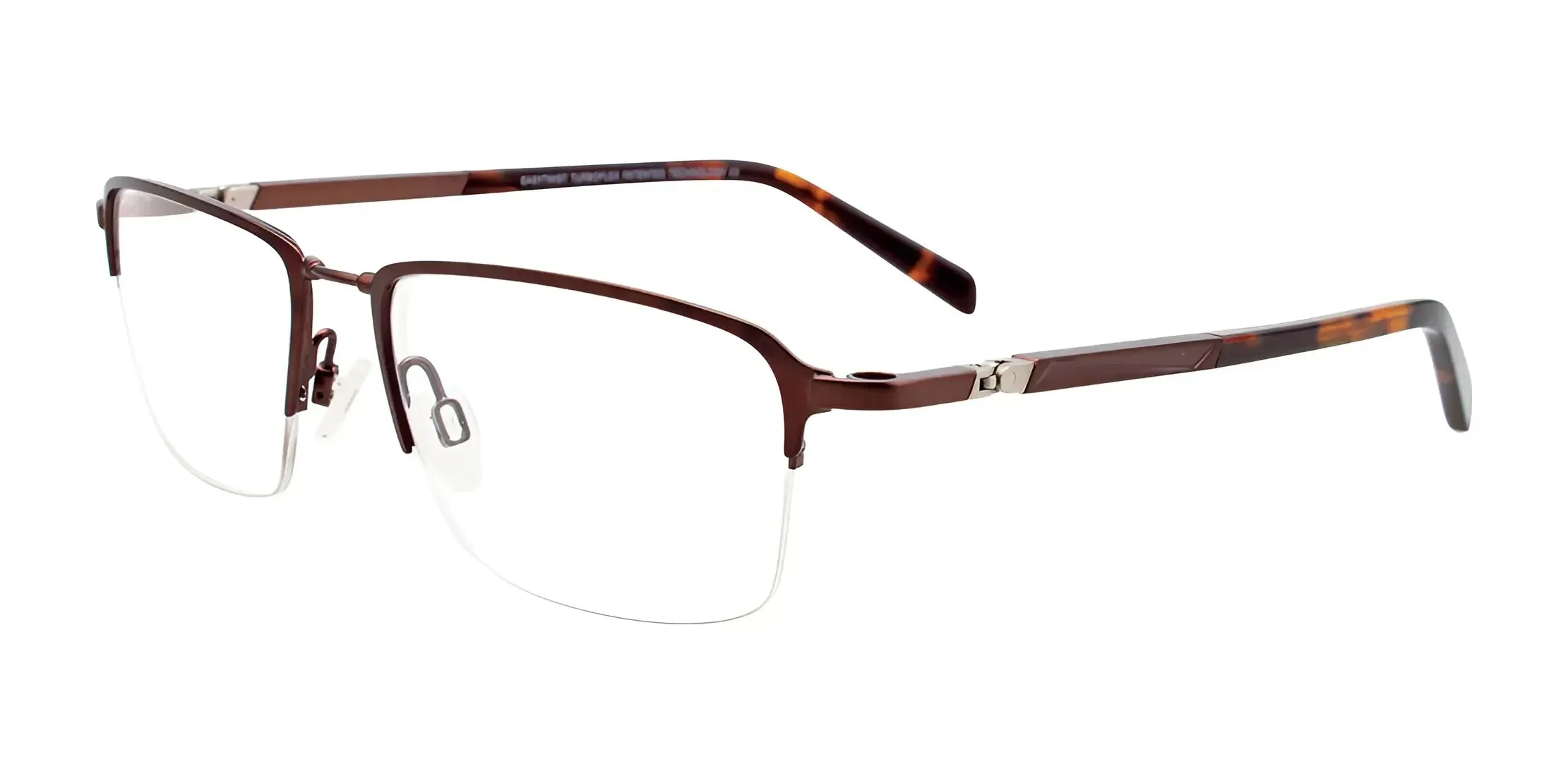 Clip & Twist CT262 Eyeglasses with Clip-on Sunglasses | Size 53