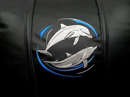 Dolphin Swirl Logo Panel