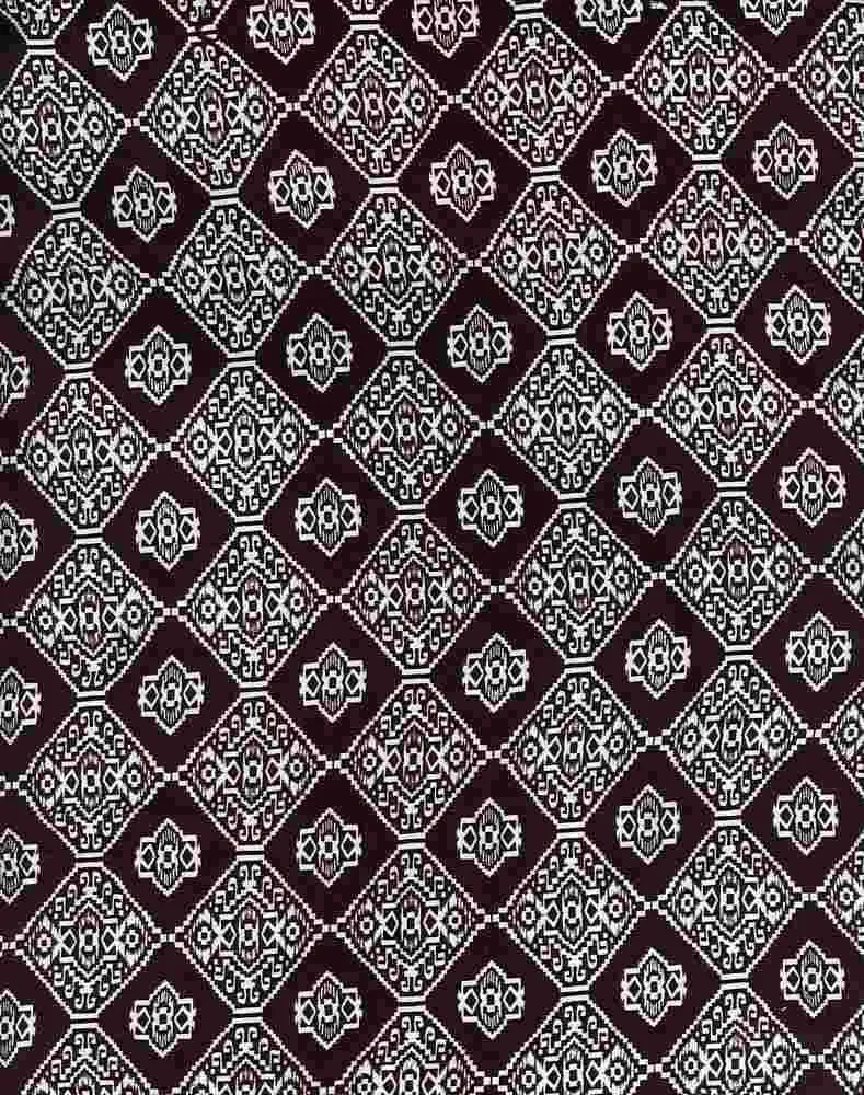 ETHNIC MEDALLION PRINTED ON RAYON CHALLIS NFE200901-011