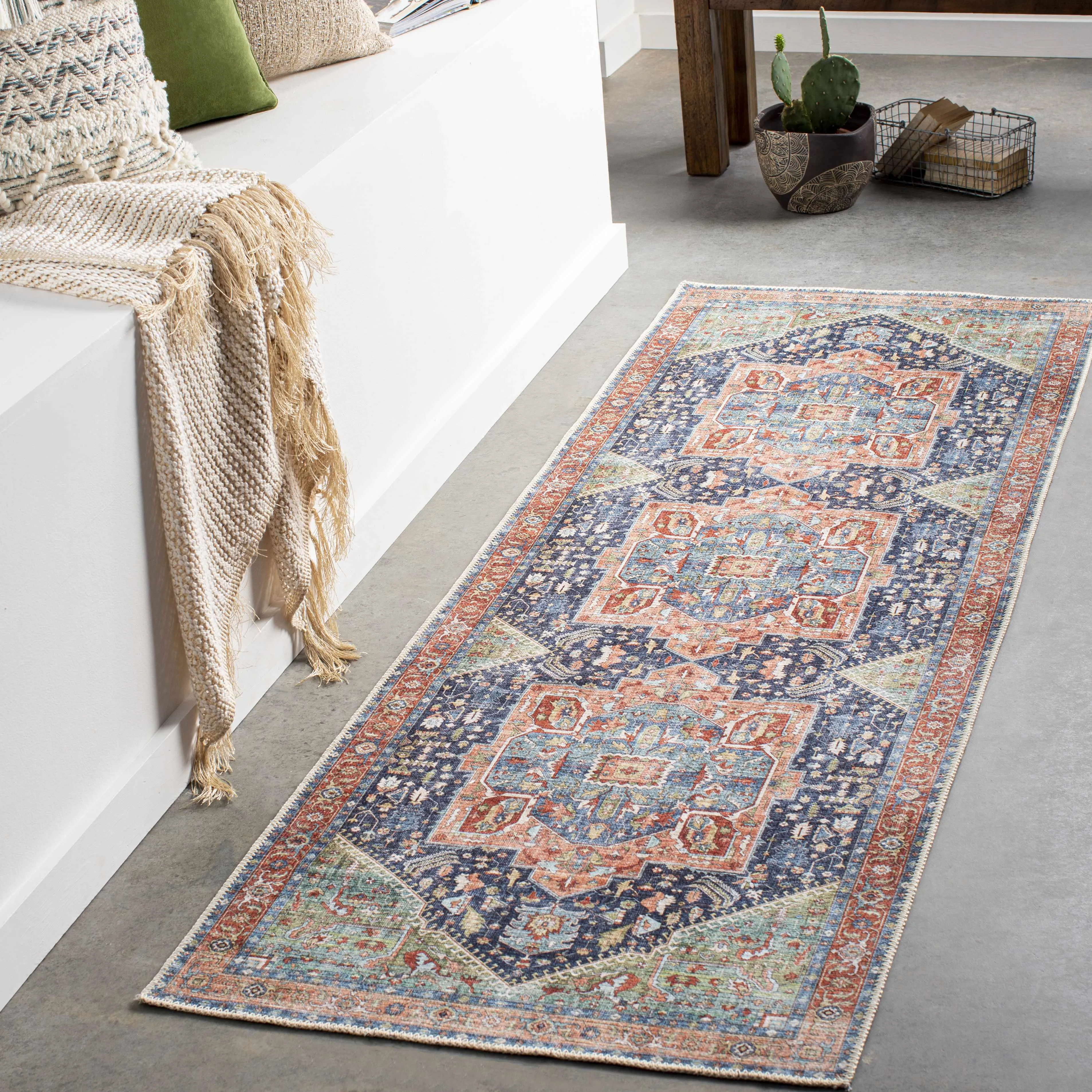 Exira Washable Area Rug