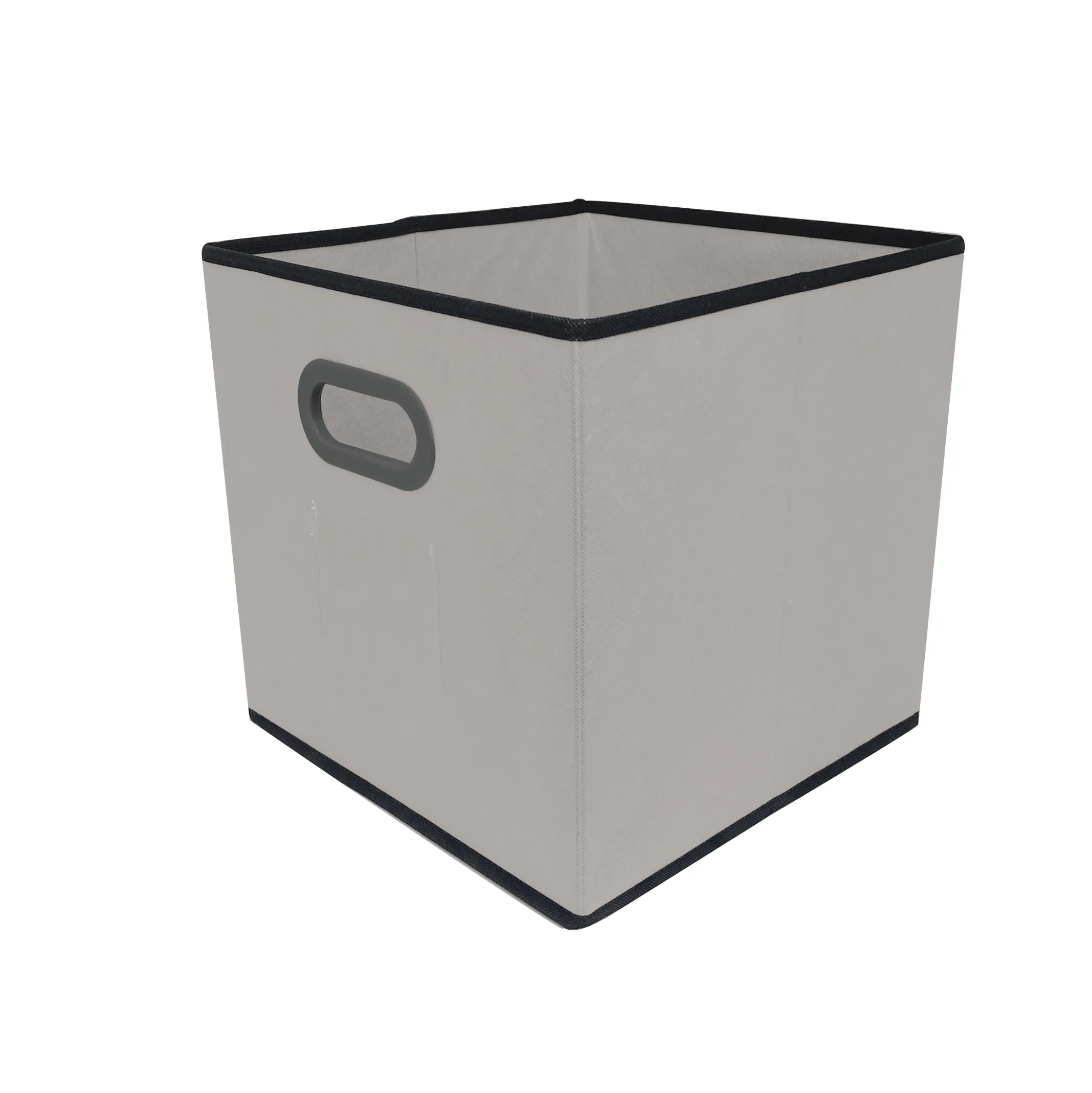 Foldable Cube Storage Bins - Grey