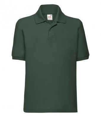 Fruit of the Loom Kids Poly/Cotton Piqué Polo Shirt