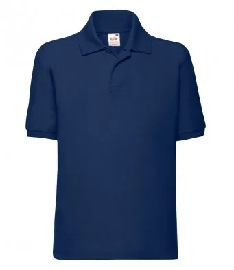 Fruit of the Loom Kids Poly/Cotton Piqué Polo Shirt