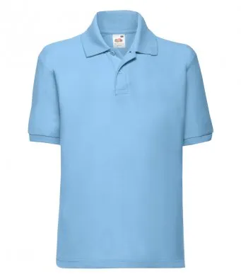 Fruit of the Loom Kids Poly/Cotton Piqué Polo Shirt