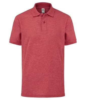 Fruit of the Loom Kids Poly/Cotton Piqué Polo Shirt