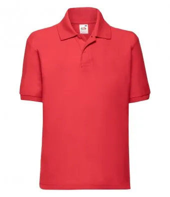 Fruit of the Loom Kids Poly/Cotton Piqué Polo Shirt