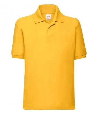 Fruit of the Loom Kids Poly/Cotton Piqué Polo Shirt