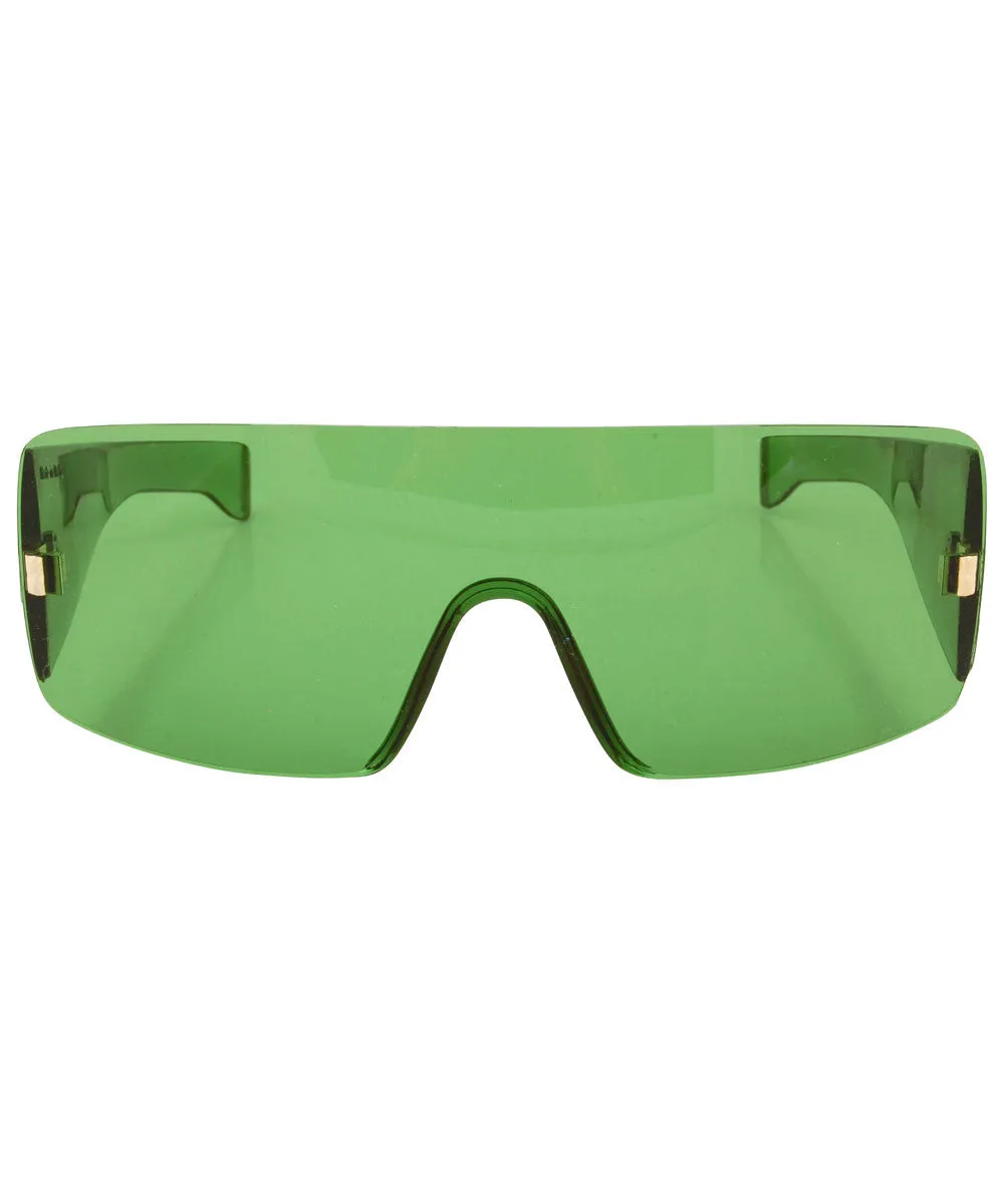 GATOR Green Shield Sunglasses