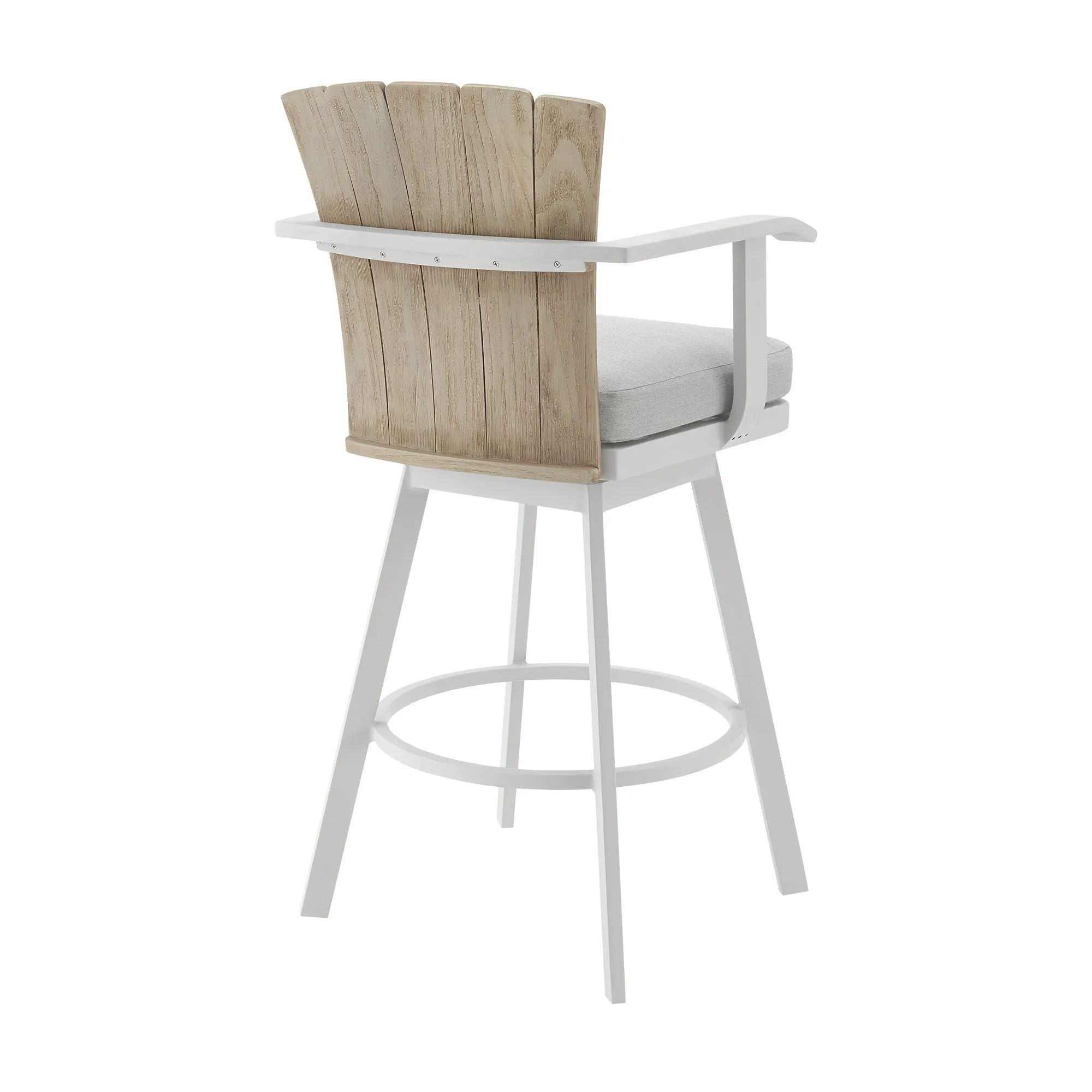 Hazel - Outdoor Patio Swivel Bar Stool