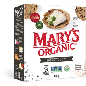 Mary's Organic Original Crackers - Black Pepper