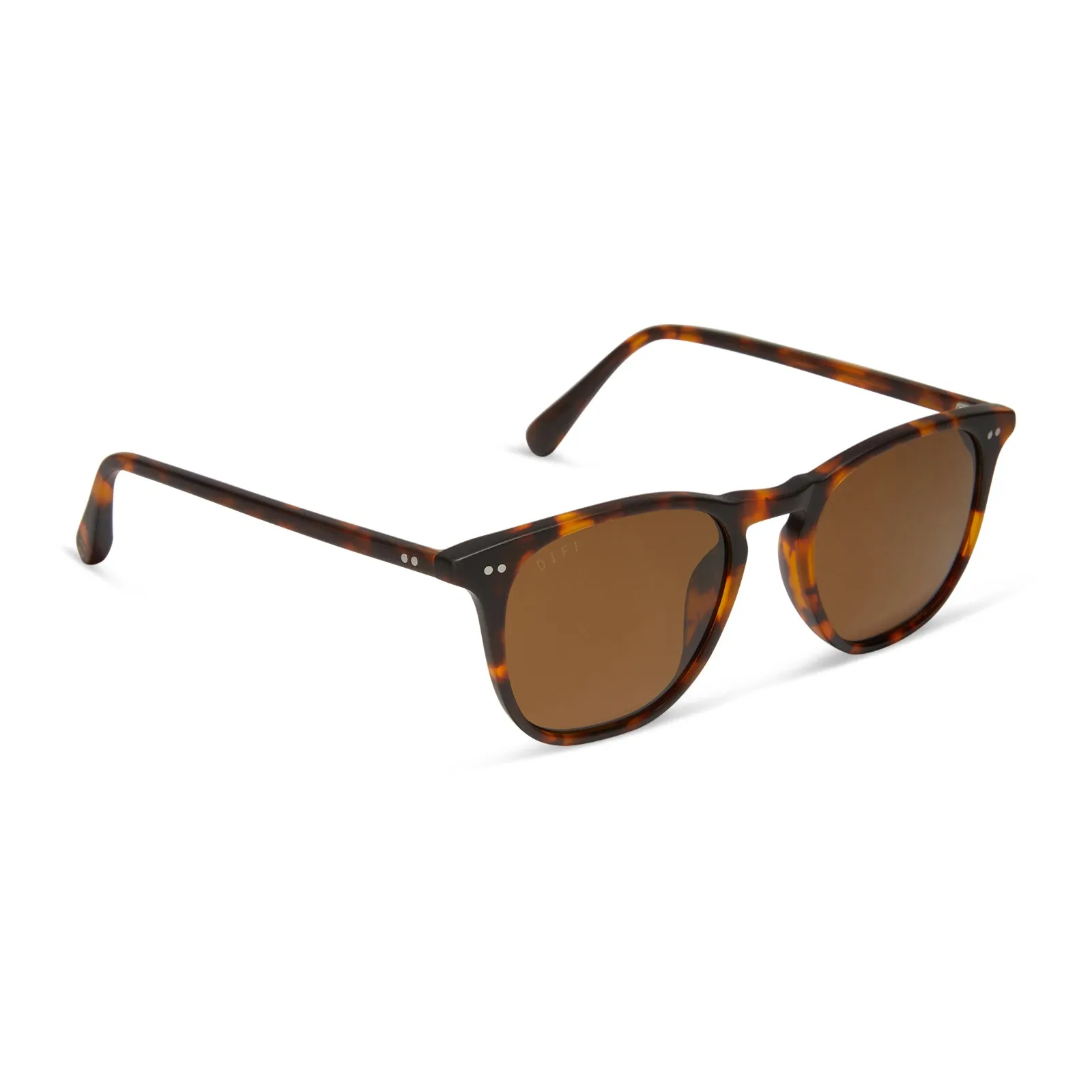 MAXWELL - MATTE RICH TORTOISE   BROWN   POLARIZED SUNGLASSES