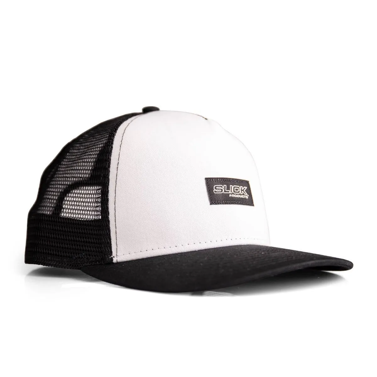 Micro Snapback Hat - Black/White