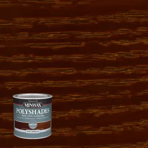 Minwax PolyShades Semi-Transparent Gloss Mission Oak Stain/Polyurethane Finish 0.5 pt