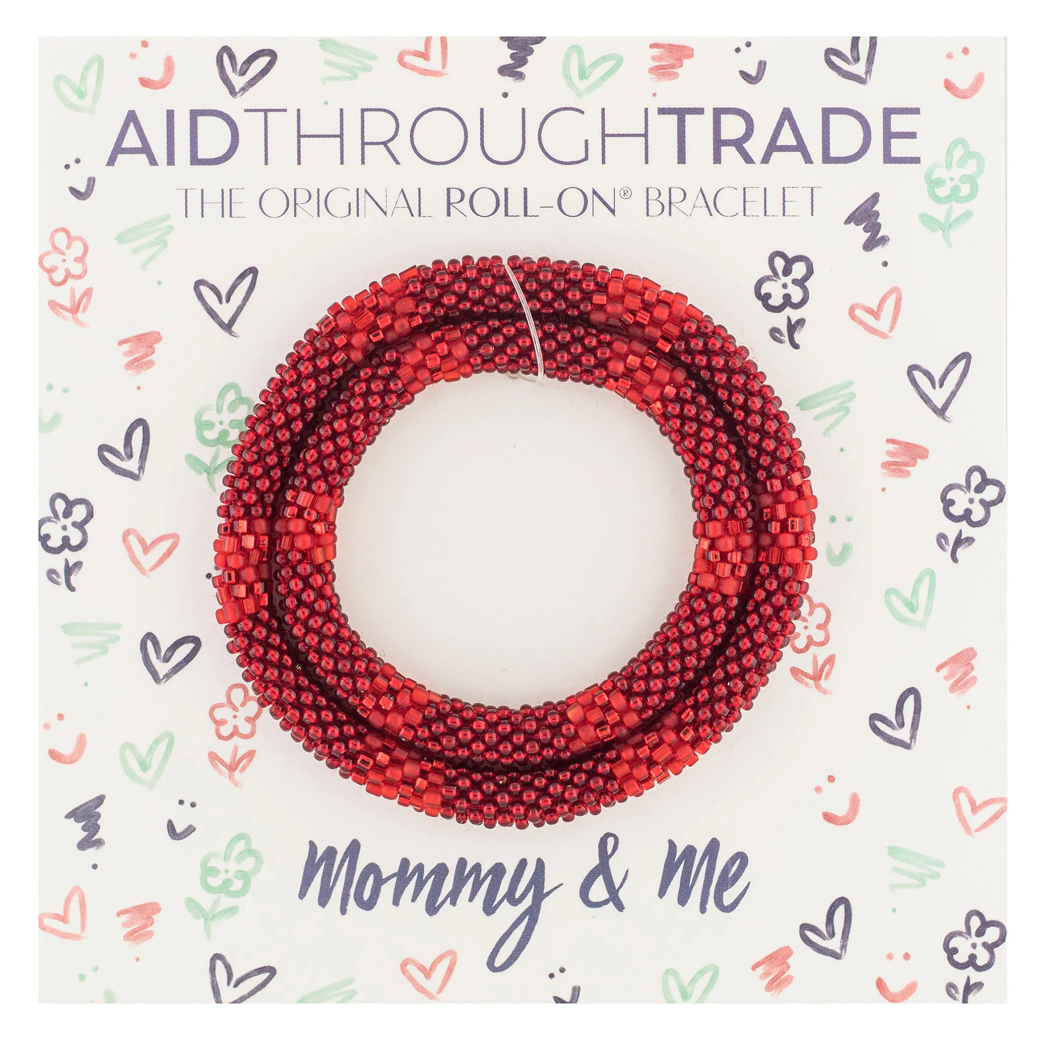 *NEW* Mommy & Me Roll-On® Bracelets <br> Scarlet