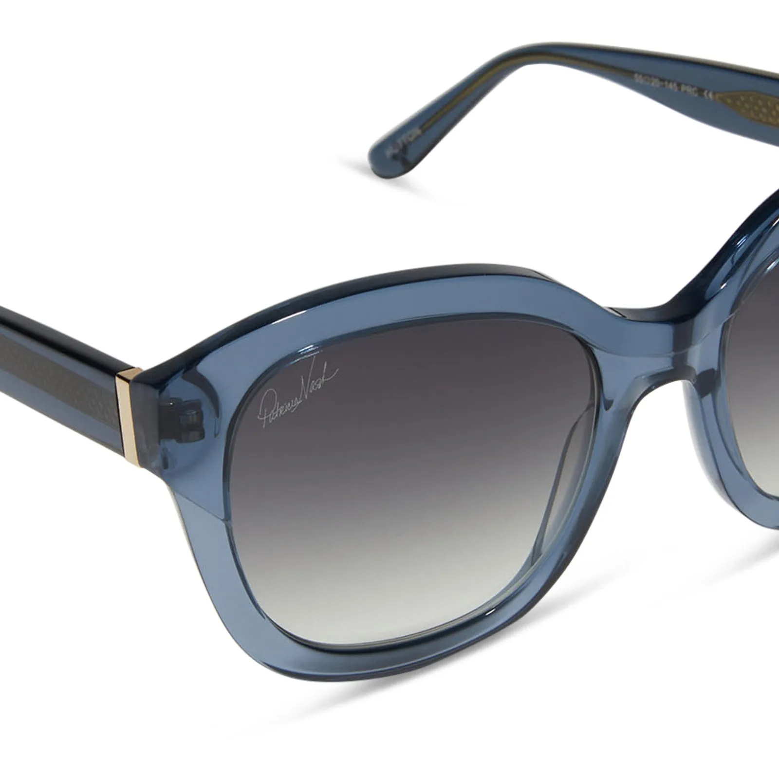 PATRICIA NASH - HUTTON   MIRAGE   GREY GRADIENT SUNGLASSES