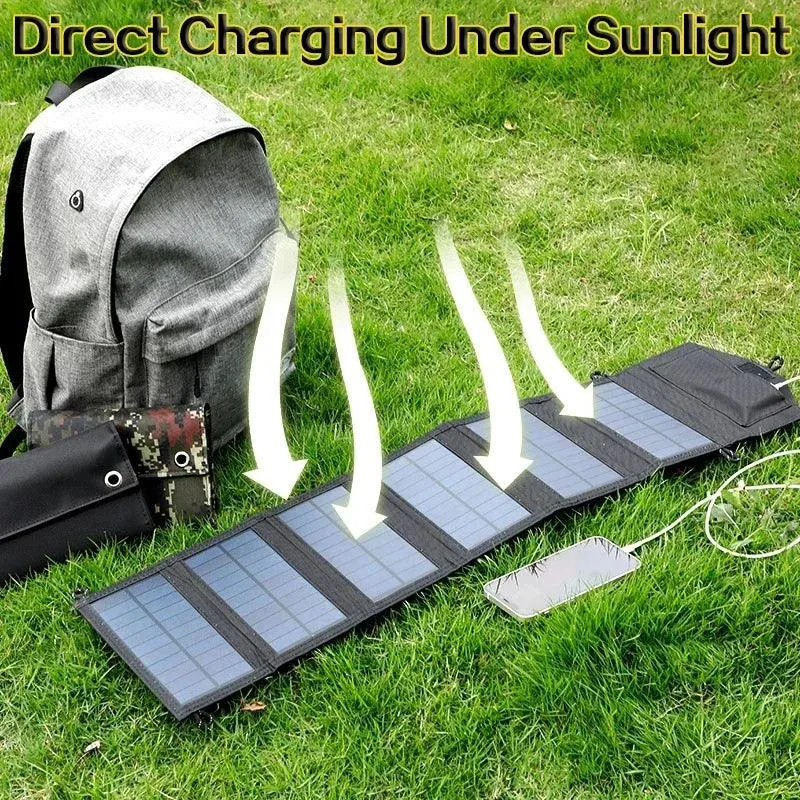 Practical 800W Foldable Solar 6 Panels Charger USB 5V