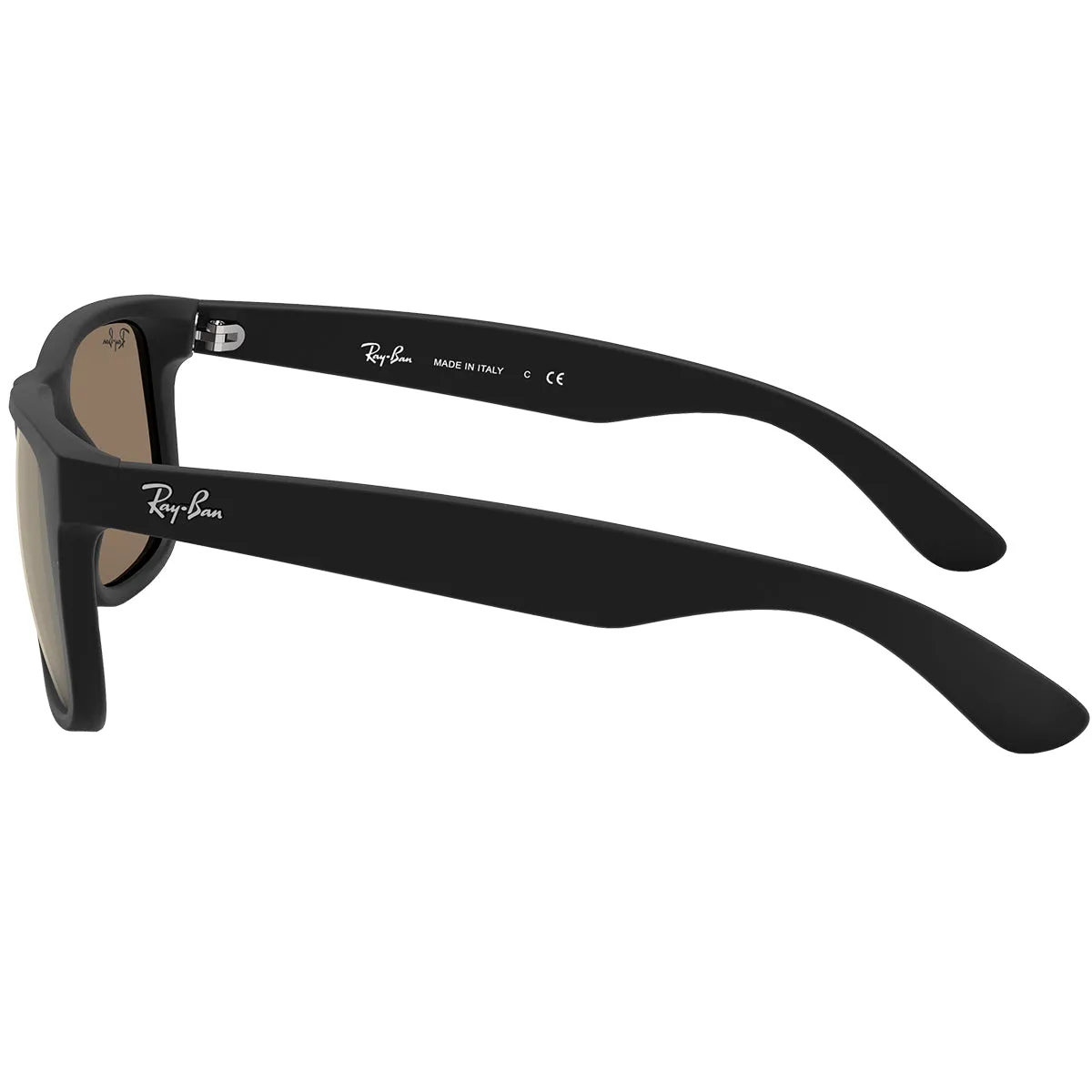 Ray-Ban Justin Color Mix Mirror Sunglasses - Matte Black/Gold