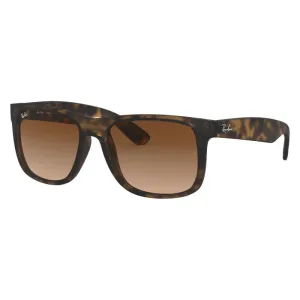 Rayban Justin Classic - Rubber Light Havana/Brown Gradient Dark Brown - 55Mm