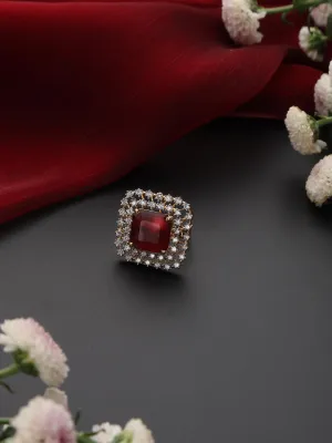 Red Diamond Ring