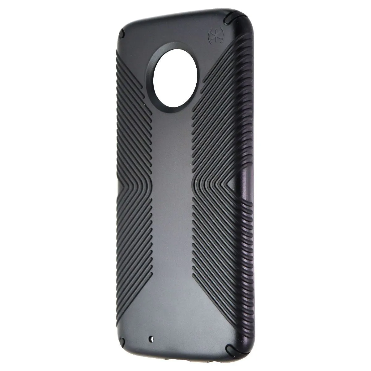 Speck Presidio Grip Series Hybrid Hard Case for Motorola Moto G6 - Black