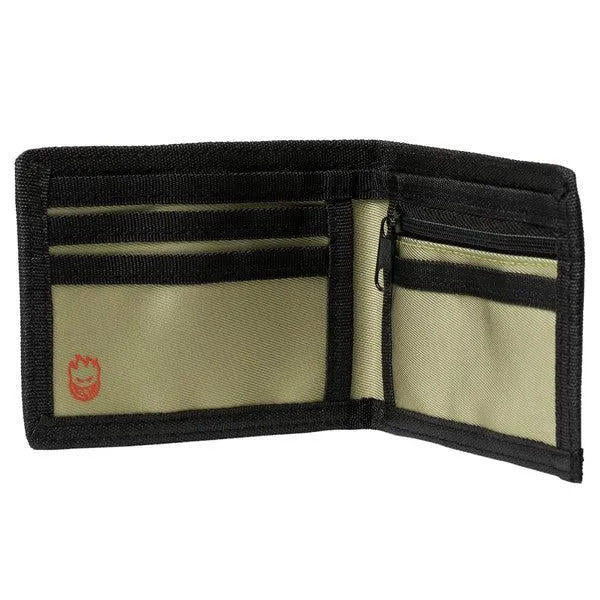 Spitfire Classic '87 Swirl Bi-Fold Wallet Tan/Black