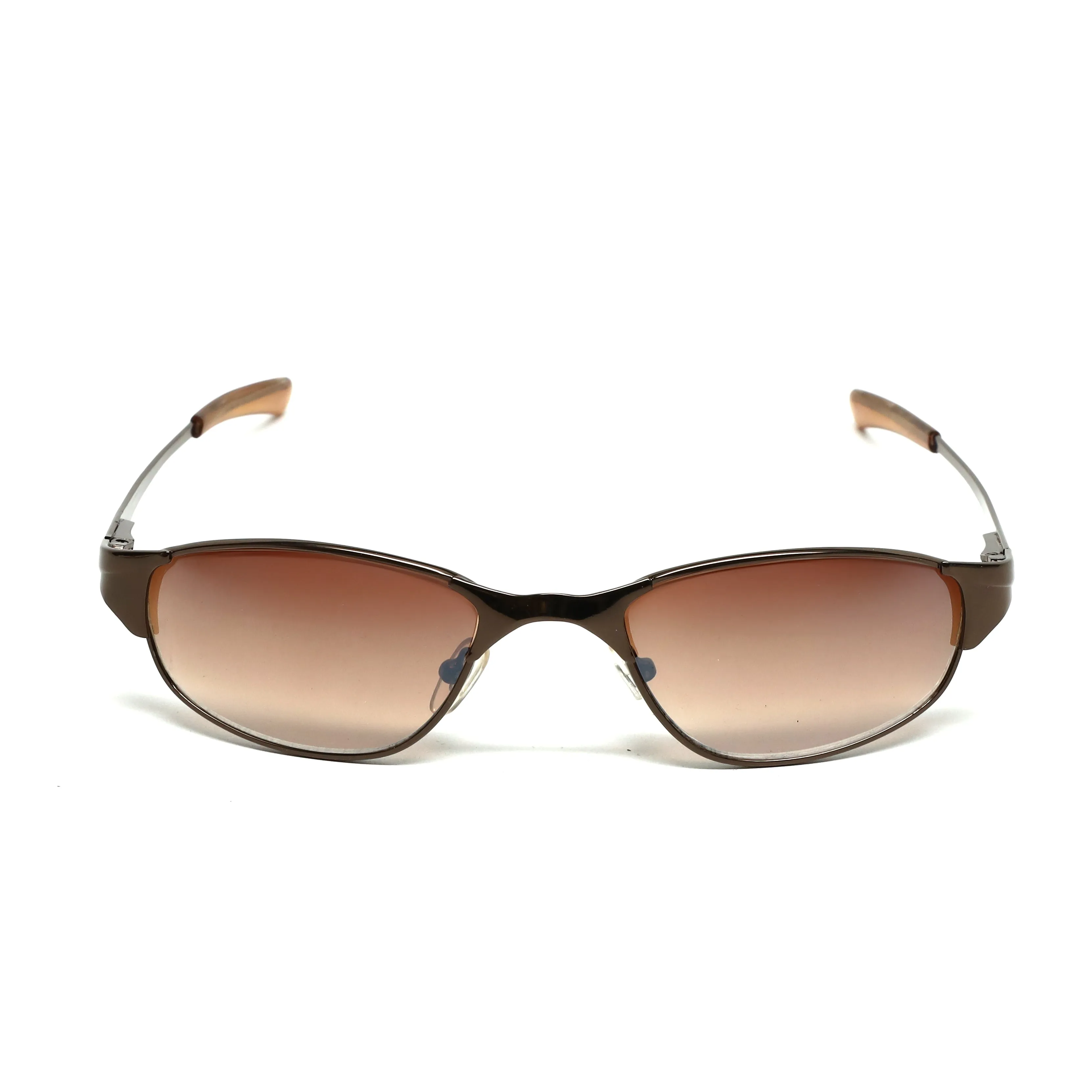 //Style 948// Vintage Small Size 90s Matrix Style Sunglasses - Bronze