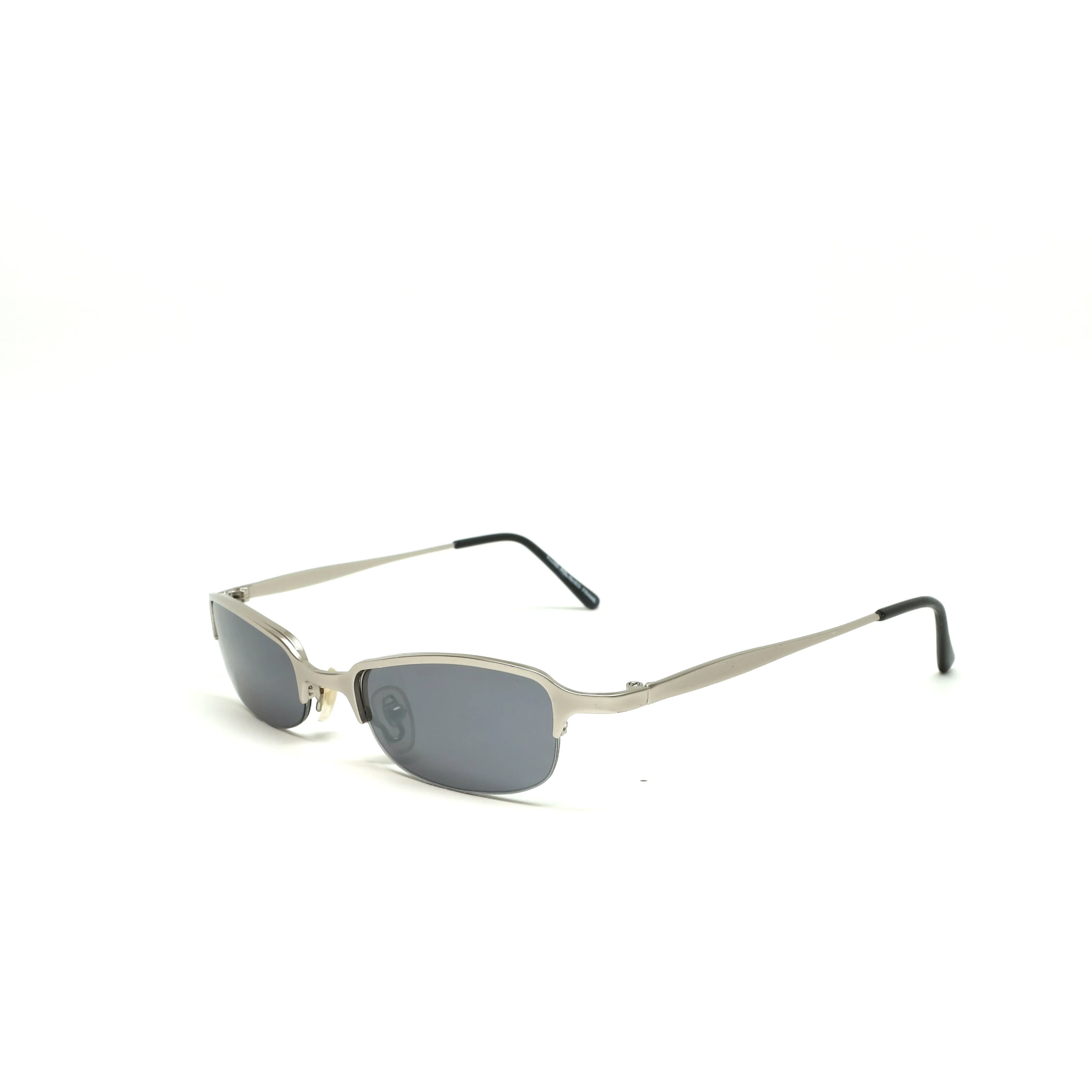 //Style M130// Vintage Geometric Oval Wire Frame Sunglasses - Silver