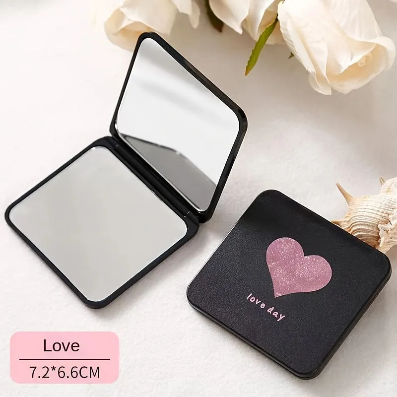 Travelfriendly DoubleSided Handbag Mirror for Women