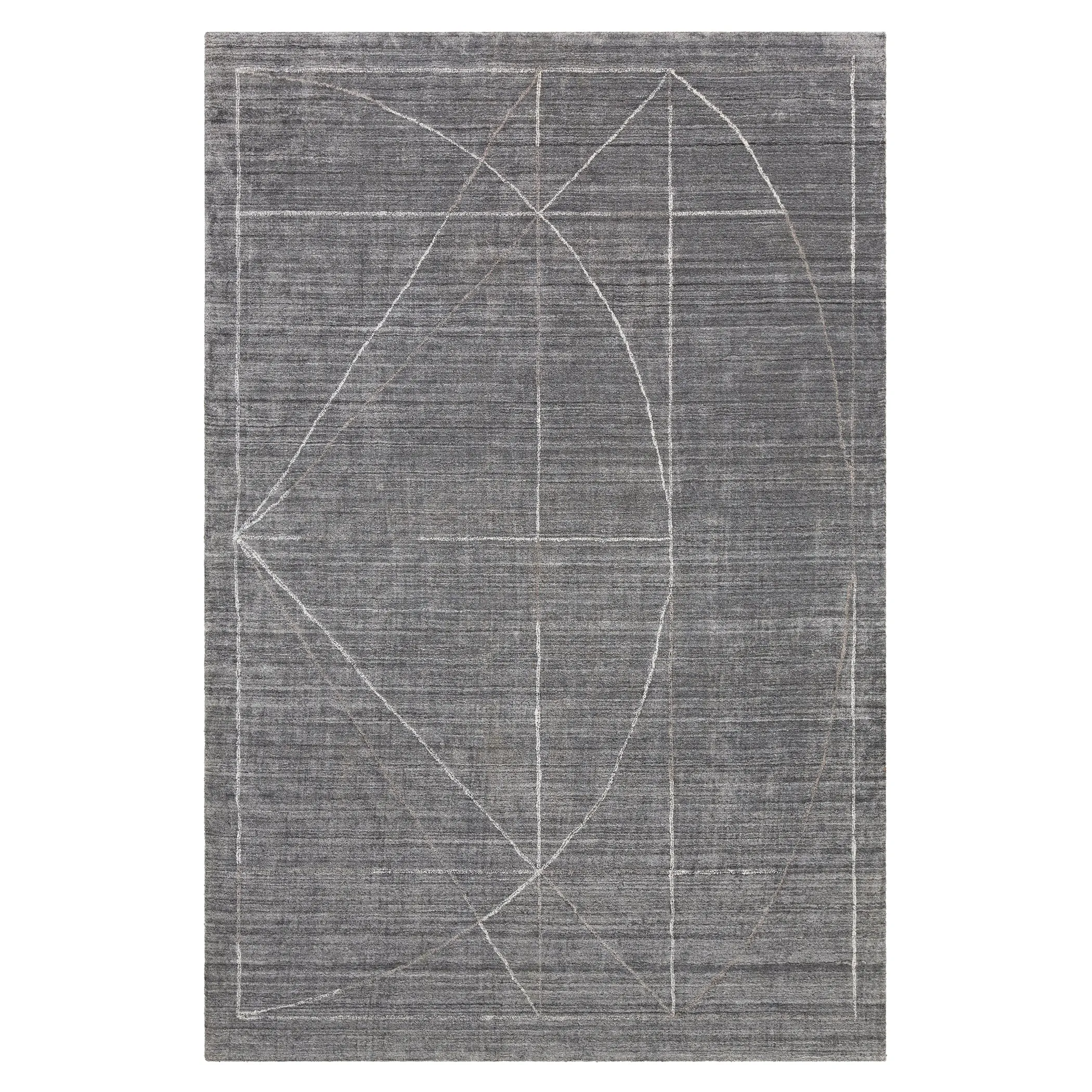 Uttermost Costilla Modern Gray 8 X 10 Rug