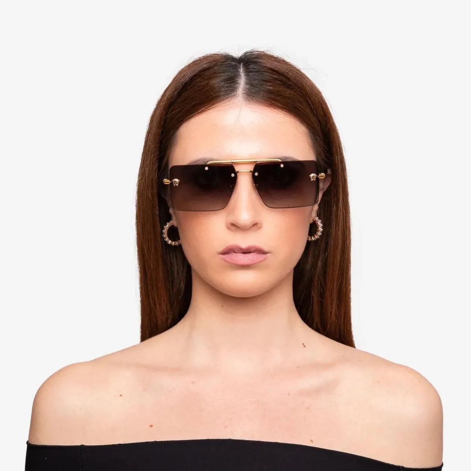 Women's Versace Medusa Glam Sunglasses